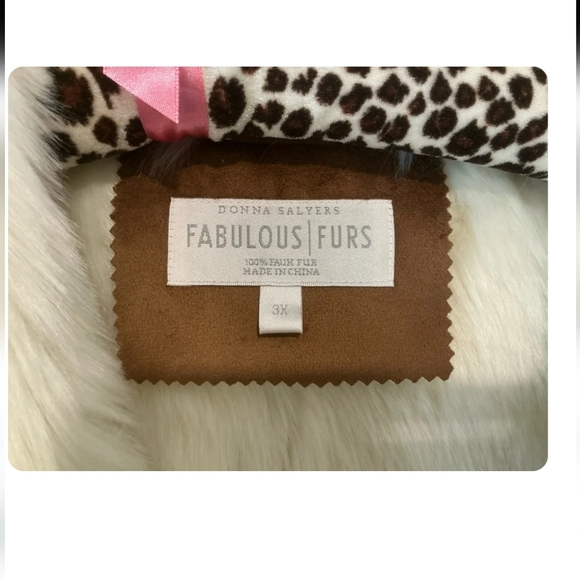 Fabulous Furs By Donna Salyers  Faux Suede Free Style Jacket w Faux Fur Lining - Picture 4 of 10
